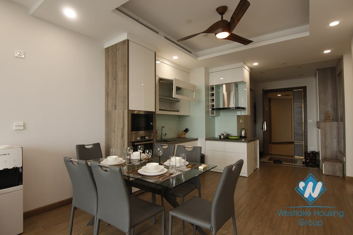 A three-bedroom apartment on the high-rise complex Sun Grand, Thuy Khue